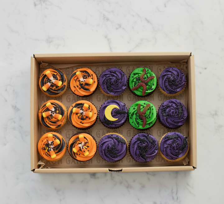 Halloween Cup Cakes Platter (V)
