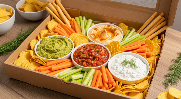Artisan Mix Dips Platter
