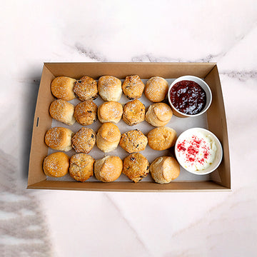 Premium Freshly Baked Scone Platter catering by Garçon Sydney