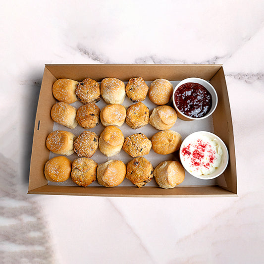 Premium Freshly Baked Scone Platter catering by Garçon Sydney