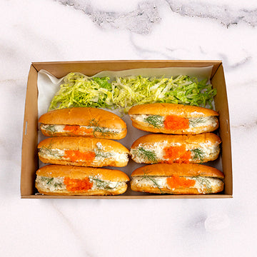 Premium Gourmet Crab Rolls (6) catering by Garçon Sydney