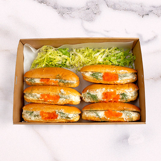 Premium Gourmet Crab Rolls (6) catering by Garçon Sydney