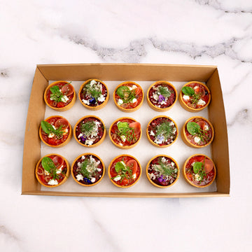 Premium Gourmet Savoury Tart Platter (Veg) catering by Garçon Sydney