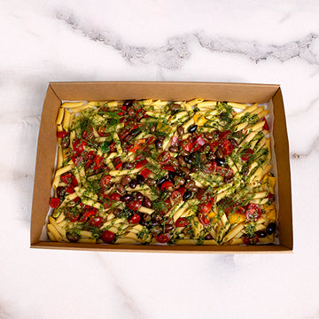 Premium Gourmet Sicilian Pesto Pasta Salad catering by Garçon Sydney