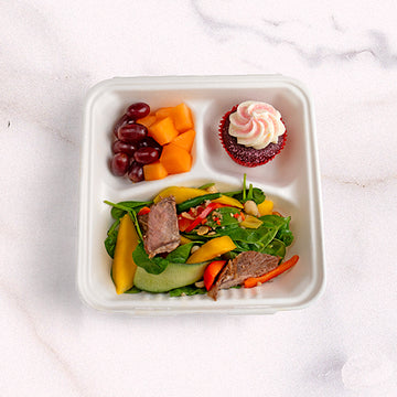 Premium Gourmet Thai Beef Salad Bowl (GF) catering by Garçon Sydney