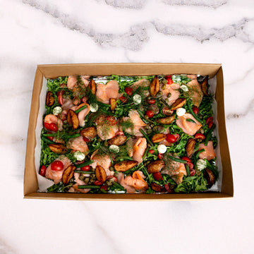 Premium House Smoked Salmon Salad Platter (GF) catering by Garçon Sydney