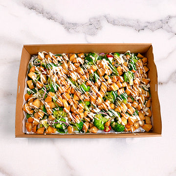 Premium House Special Pumpkin and Broccoli Salad Platter catering by Garçon Sydney