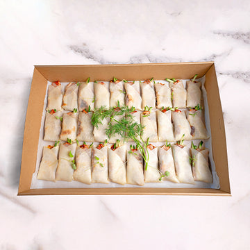 Premium Indulgent Duck Pancake Platter catering by Garçon Sydney