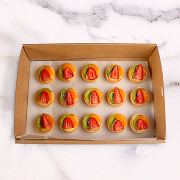 Premium Signature Mini Fruit Tart Platter catering by Garçon Sydney