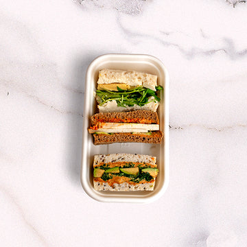 Premium Solo Vegan Sandwich Box (min 6) catering by Garçon Sydney