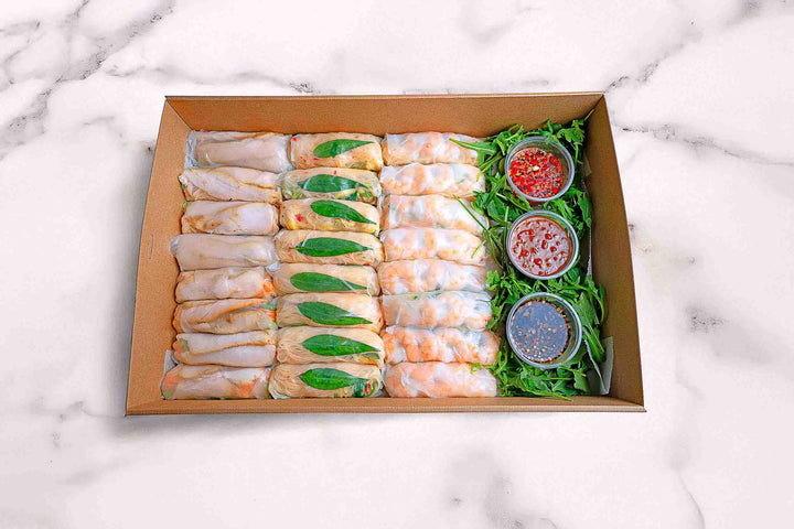 House Special Combination Rice Paper Roll Platter