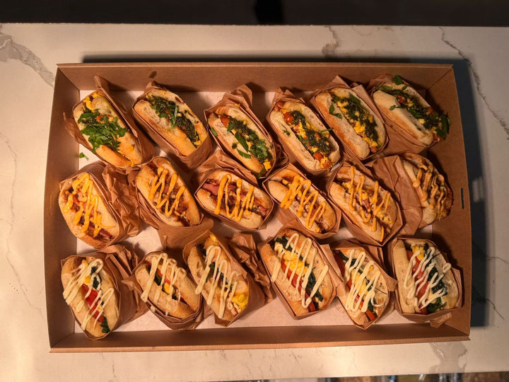 Savoury Breakfast English Muffin Platter