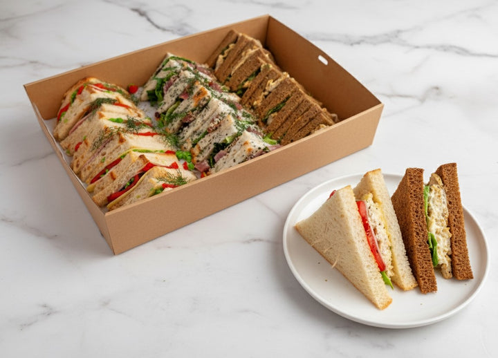 Premium Triangle Sandwich Platter