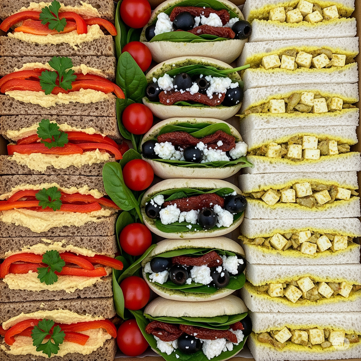 Ultimate Vegan Sandwich Platter
