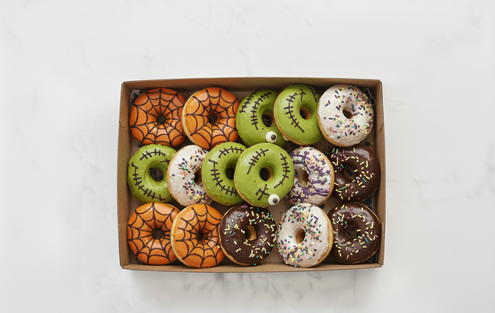 Halloween Doughnuts Platter (V)