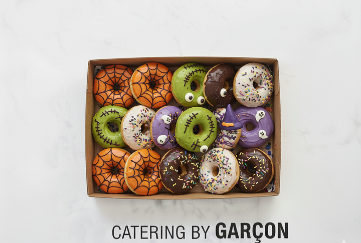 Halloween Doughnuts Platter (V)