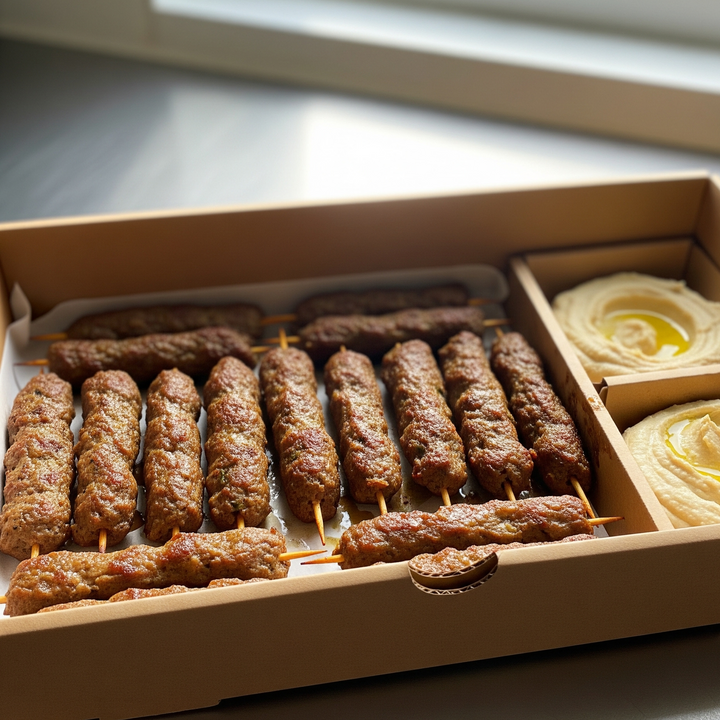 Persian Spiced Lamb Kofta Platter Dairy Free
