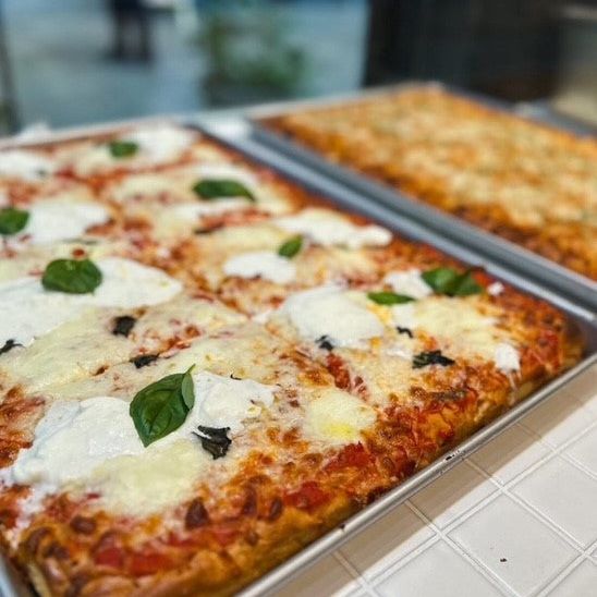 Premium Focaccia Slab Pizza