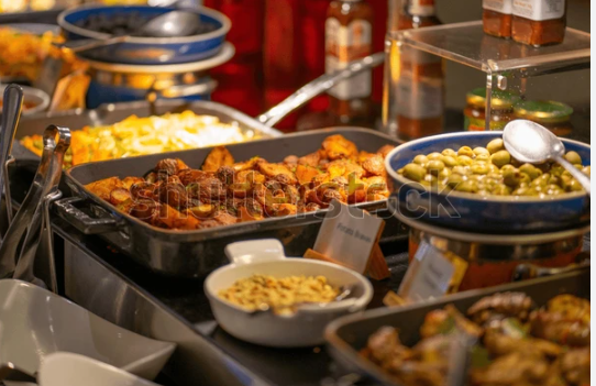 Spanish Hot Buffet min 18 pax From $32