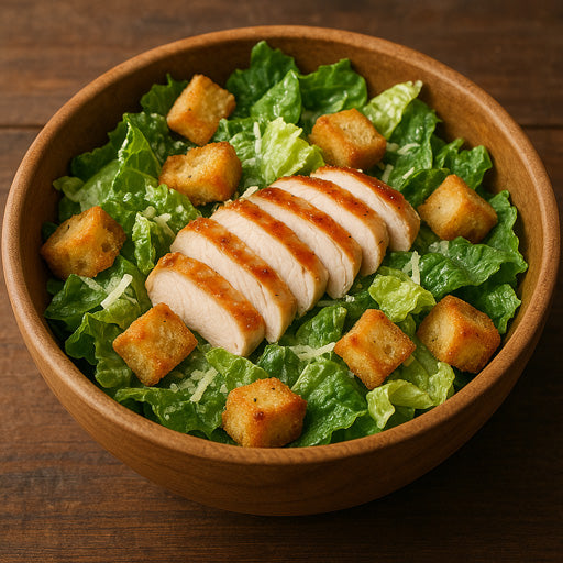 Artisan Classic Chicken Caesar Salad Bowl Min 6 (GF)