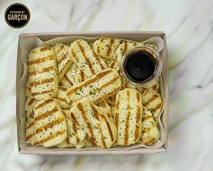 Breakfast Buffet - Grilled Hallumi with Balsamic Glaze