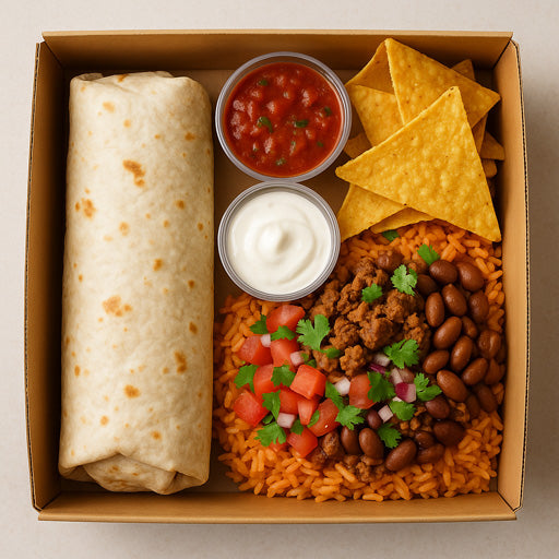 Deluxe Mexican Burrito Box