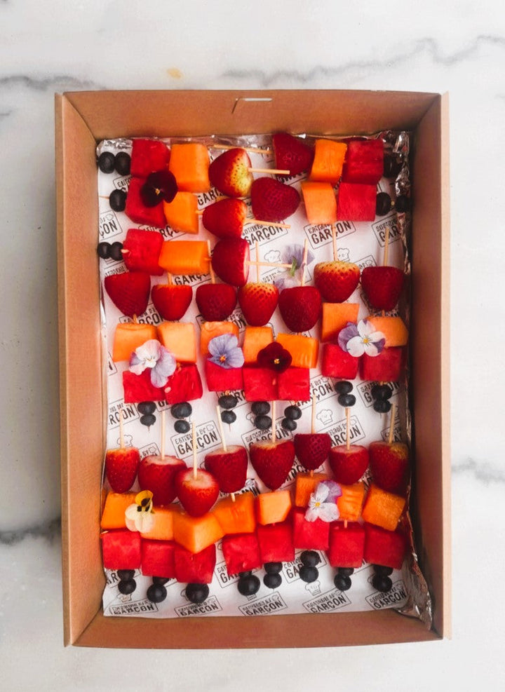 Artisan Fruit Skewer Platter Serves