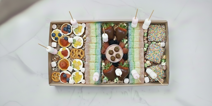 Mardi Gras Celebration Platter