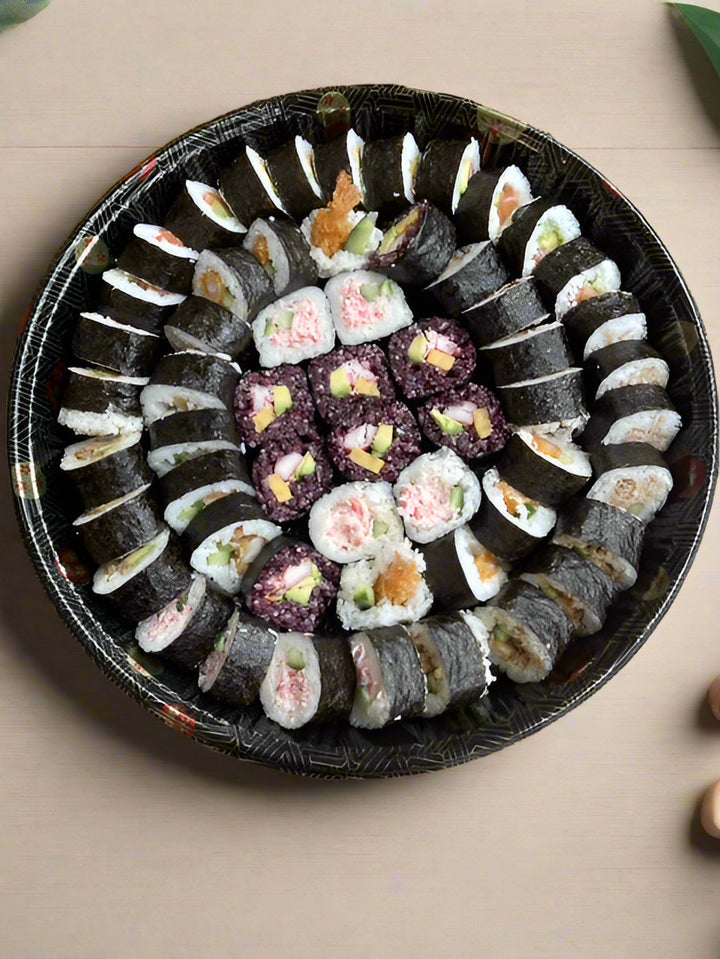 Sushi Rolls Platter Hand Made (Gluten Free) 48 pic