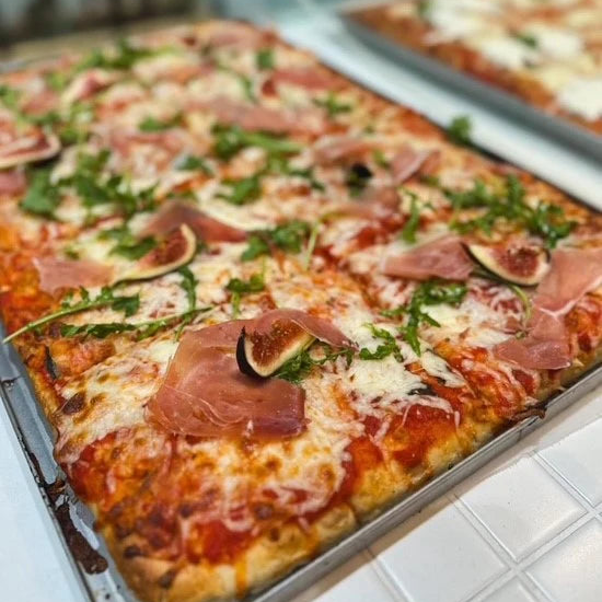 Premium Focaccia Slab Pizza