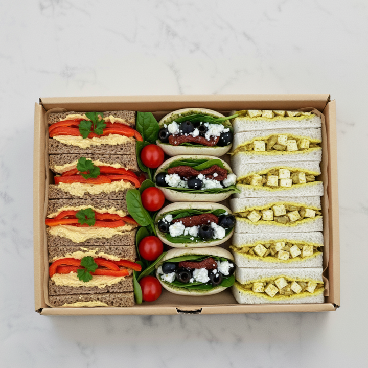 Ultimate Vegan Sandwich Platter Serves 10-12